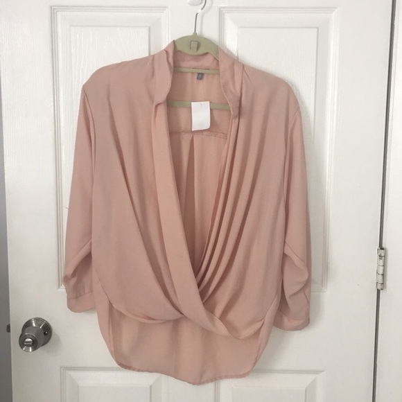 Tops - Blush Flowy Top